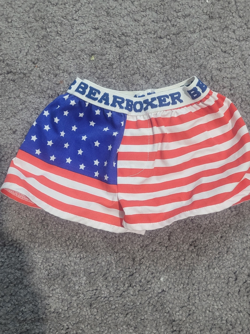Build-A-Bear Stars & Stripes Kids Shorts - Red, White & Blue